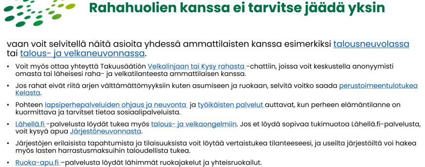 Mainosteksti kuvana.