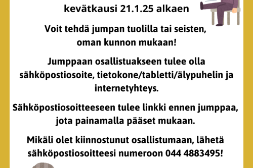 Mainosteksti kuvana.