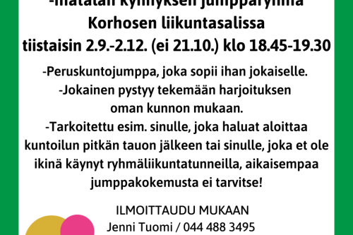 mainosteksti kuvana