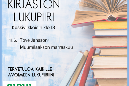 Kuva kirjapinosta