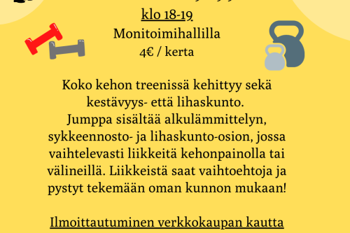 Mainosteksti kuvana.