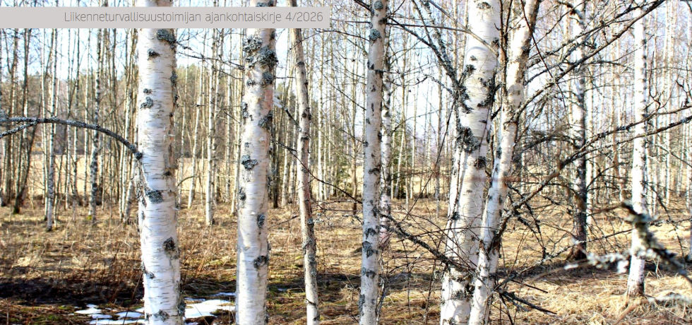 Liikenneturvallisuustoimijan ajankohtaiskirje 4/2026
