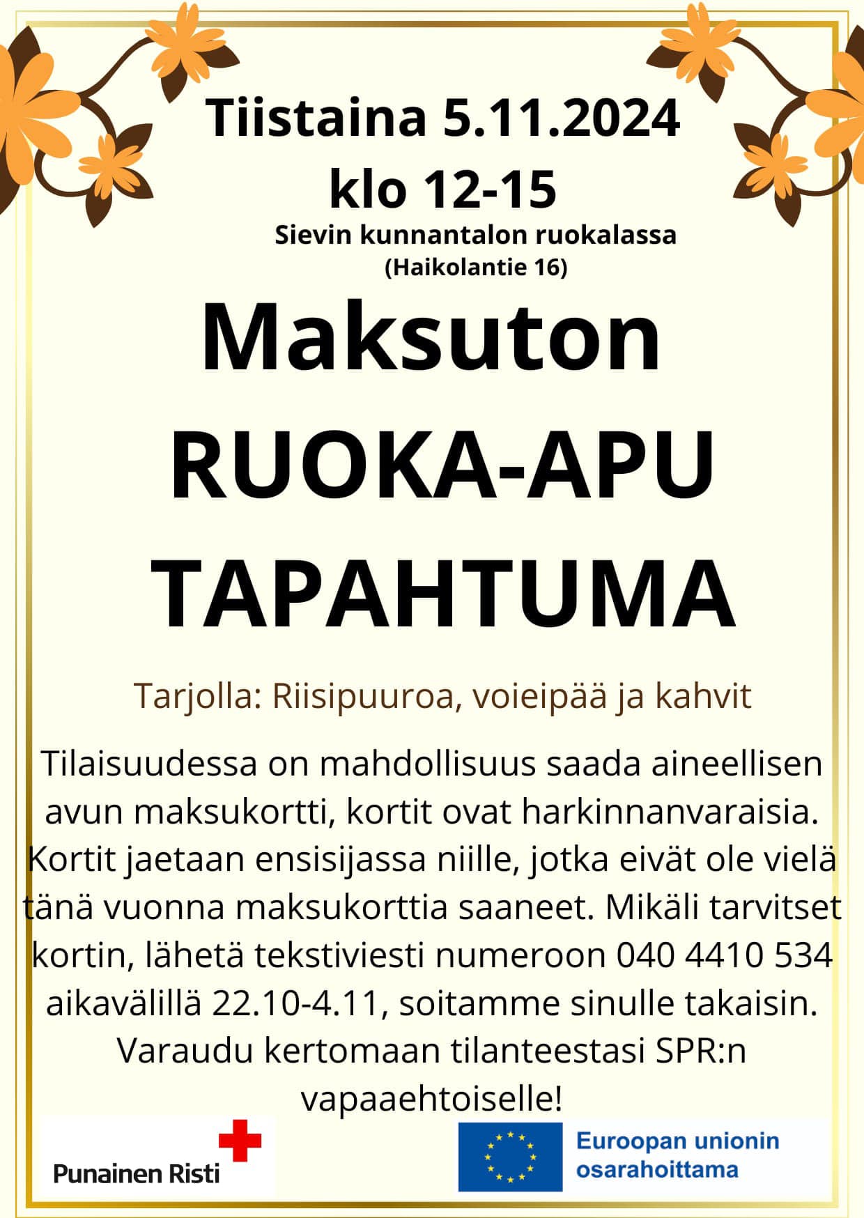 Mainosteksti kuvana.