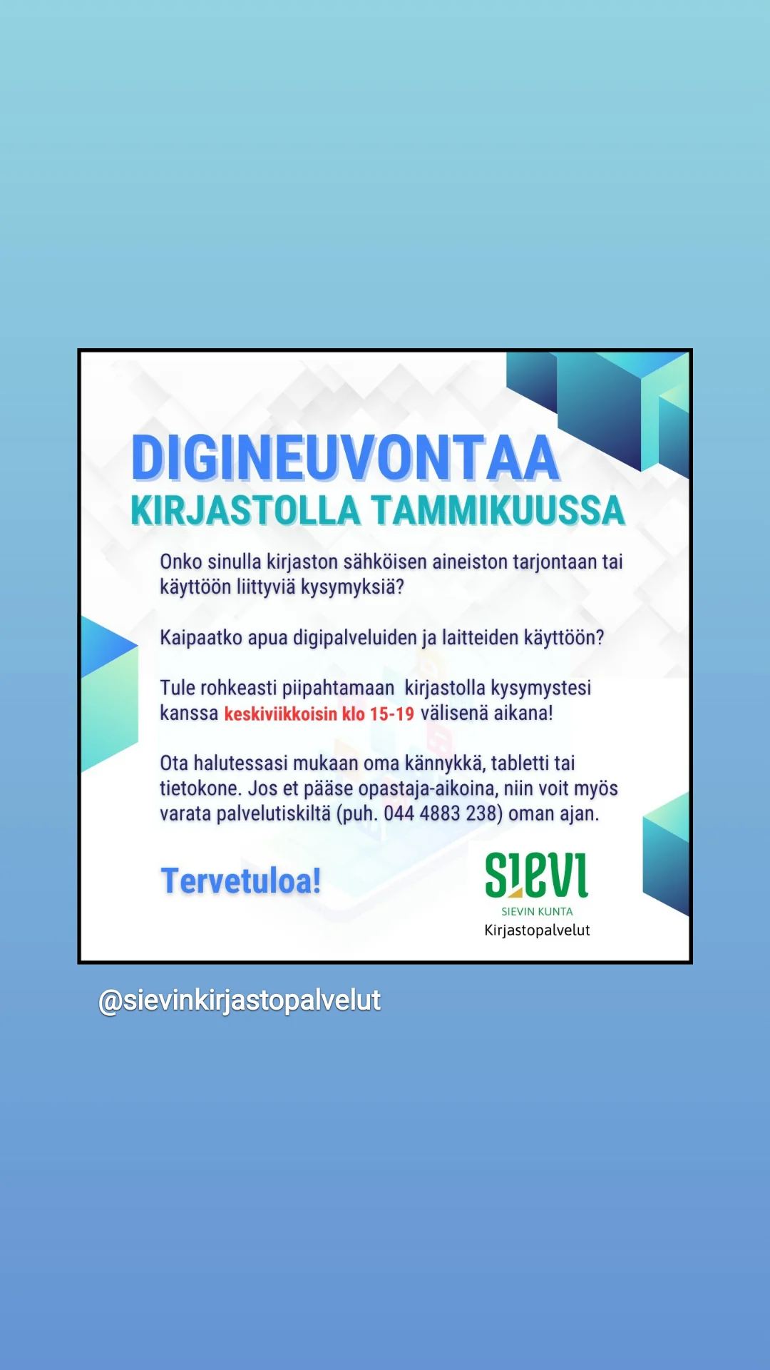 Mainosteksti kuvana.