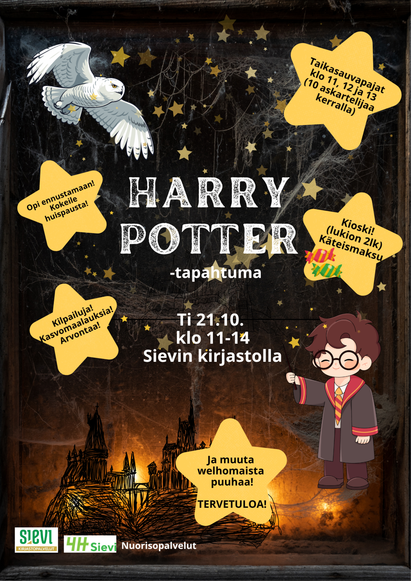 Harry Potter päivän tapahtumat