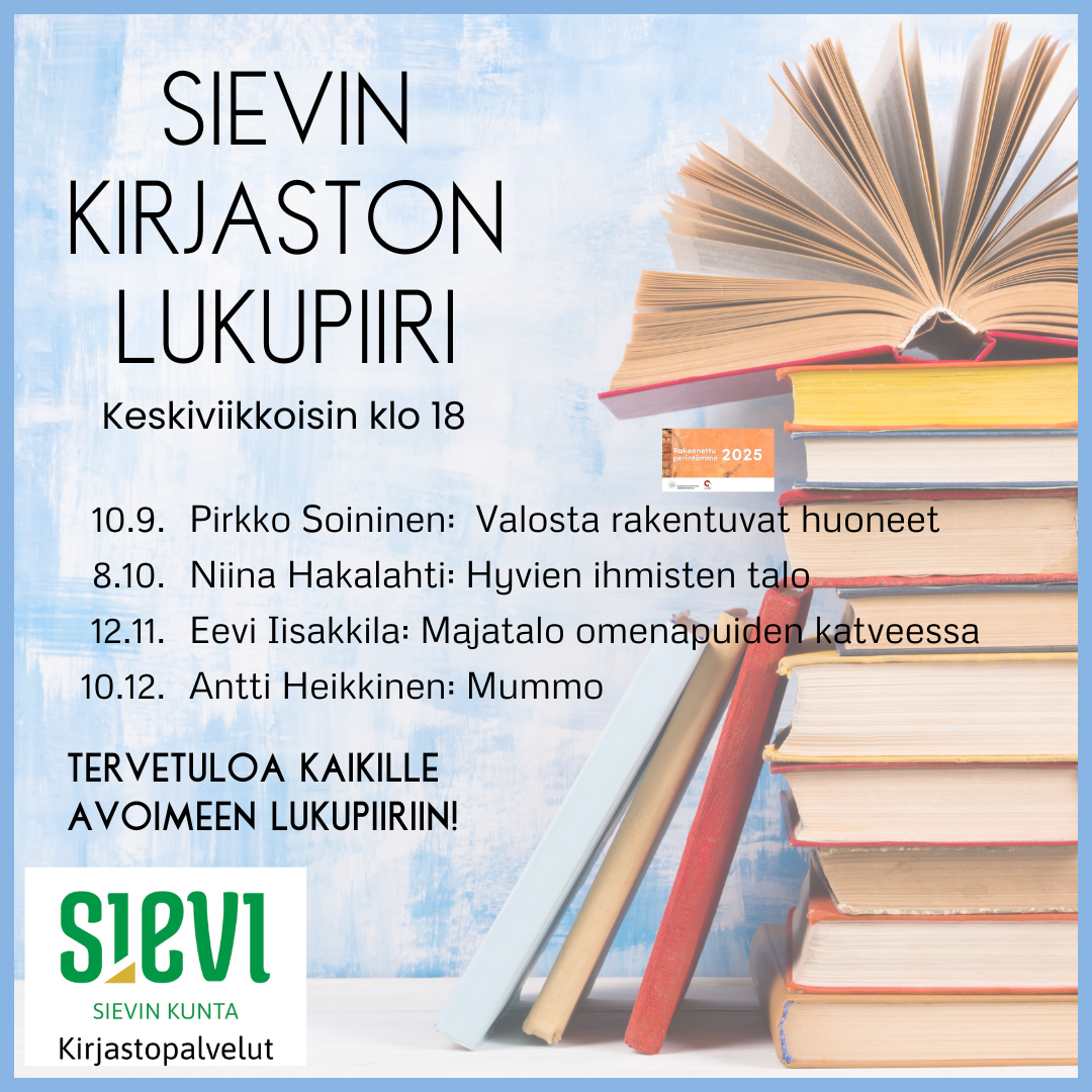 Kuva kirjapinosta